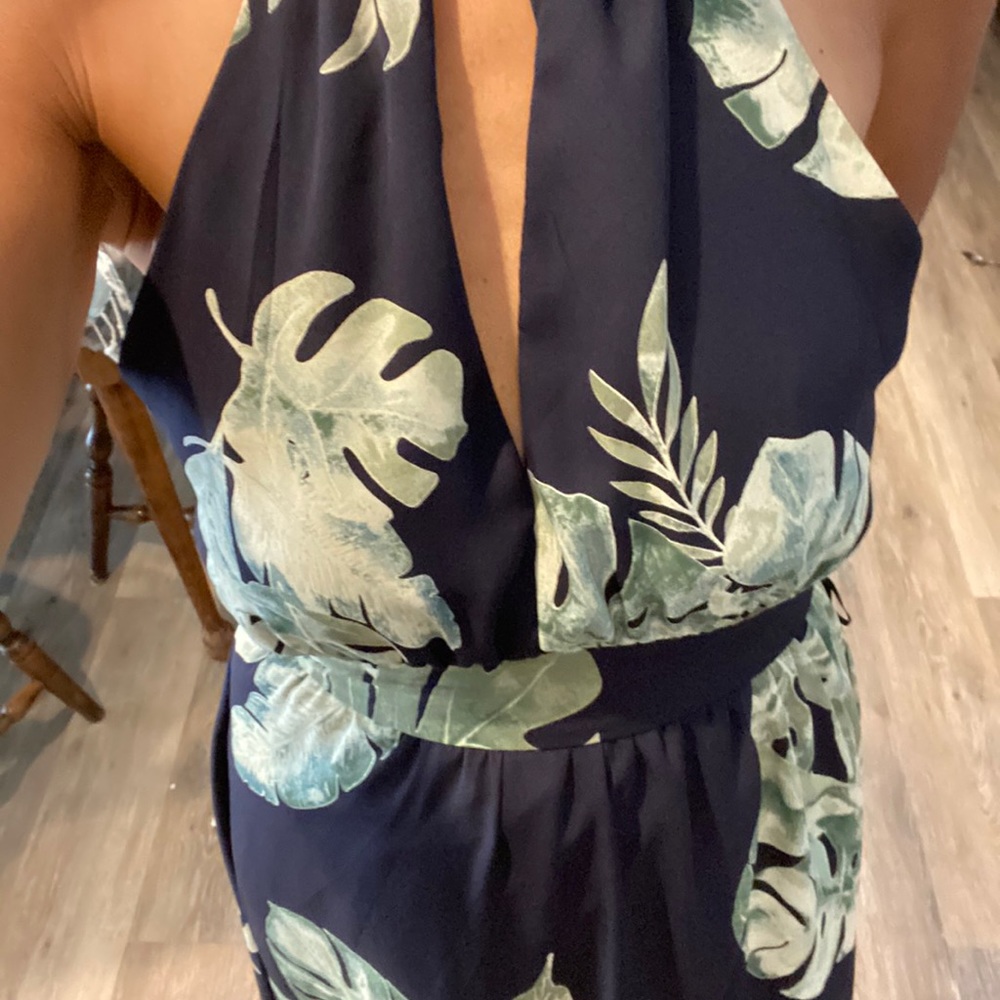 Tropical maxi dress
